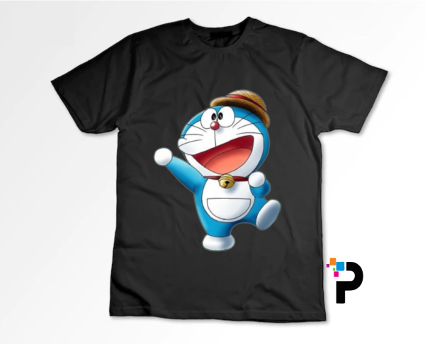 Doremon Cartoon Tshirt Print