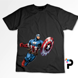 Captain America Tshirt Printing