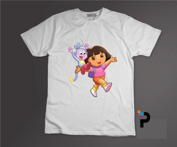 Girl Tshirt Print