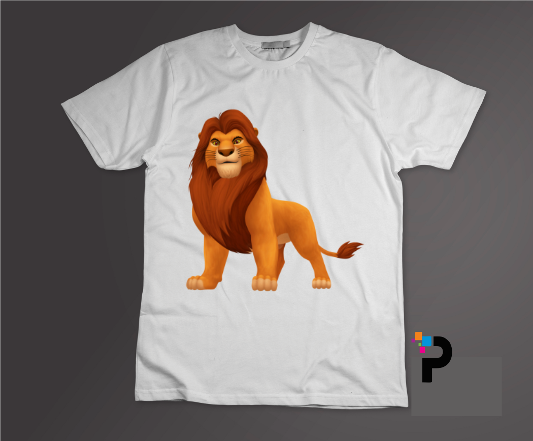 Lion King Tshirt Printing - Pixolinks