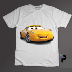 Mcqueen Car Racing Tshirt Print