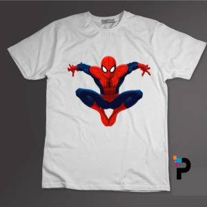 Customized Spider Man Tshirt Printing