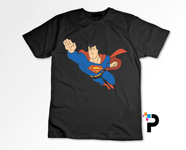 Superman Tshirt Print