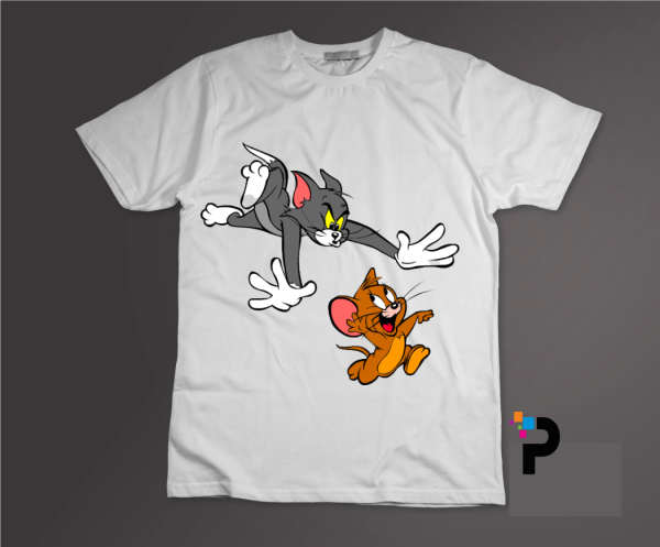 Tom And Jerry Cartoon Tshirt