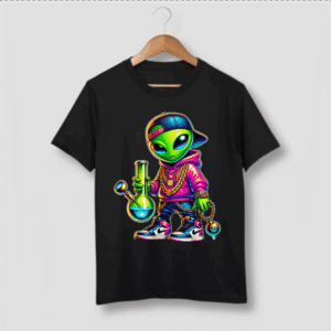 Alien Stoner Tshirt