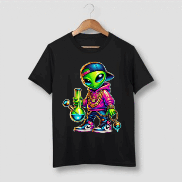 Alien Stoner Tshirt