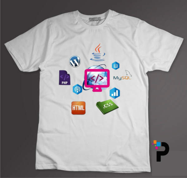 Website Development Tshirt Print