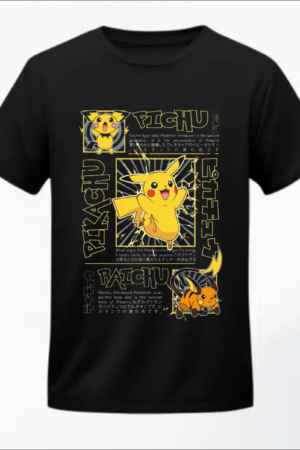 Picahu Tshirt Print