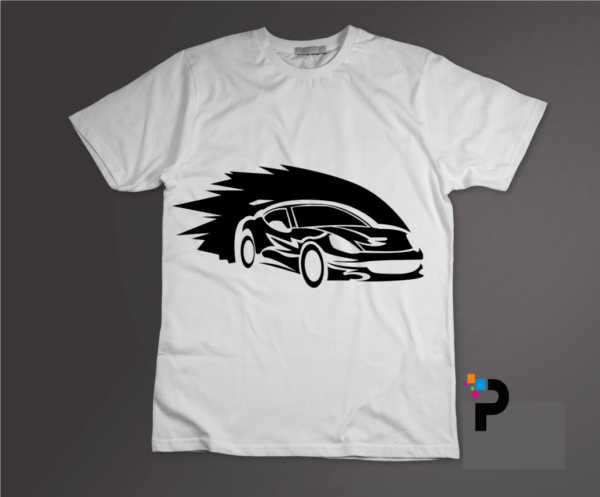 Racing Sport Car Tshirt Print