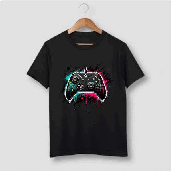 Splashing Graffiti X-Box Tshirt